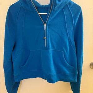Lululemon Half Zip Hoodie- poolside
